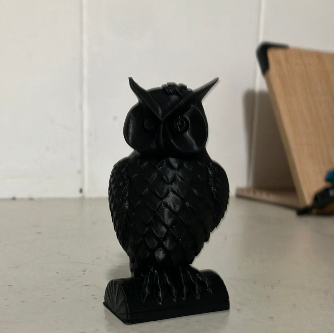 3D printed owl